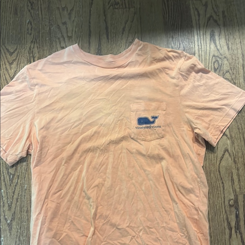 Vineyard Vines Men's Orange T-Shirt